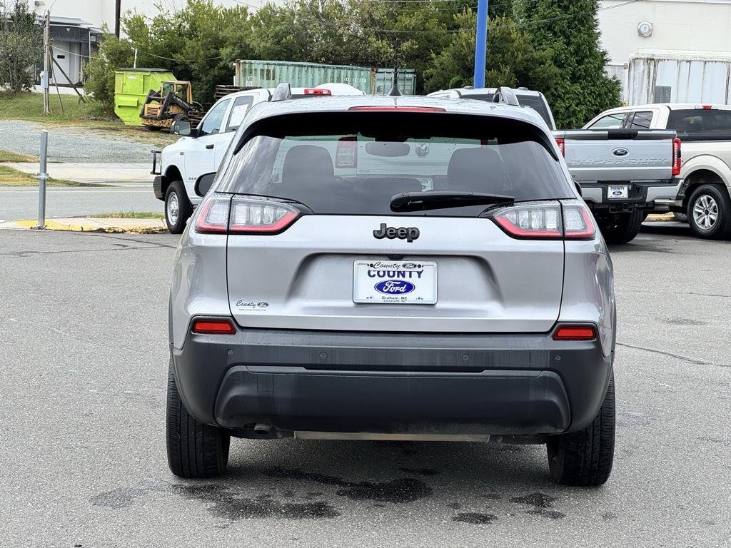 used 2021 Jeep Cherokee car, priced at $18,998