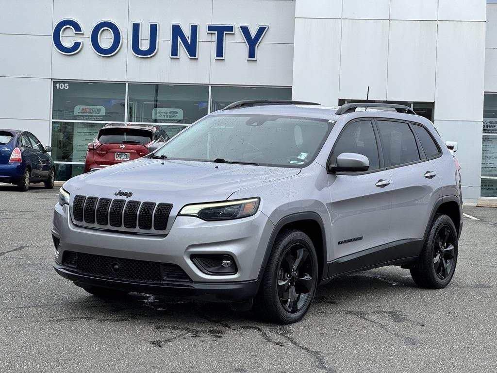 used 2021 Jeep Cherokee car, priced at $18,998
