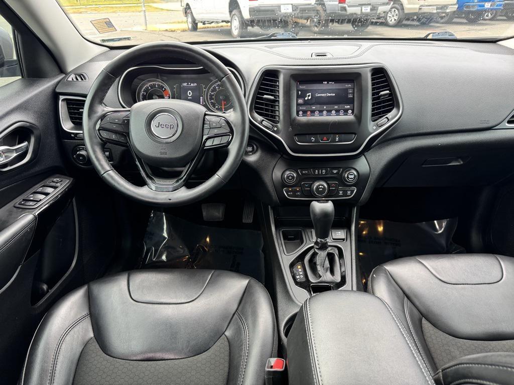 used 2021 Jeep Cherokee car, priced at $18,998