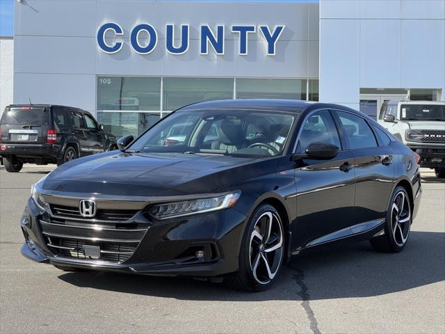 used 2021 Honda Accord car, priced at $25,335