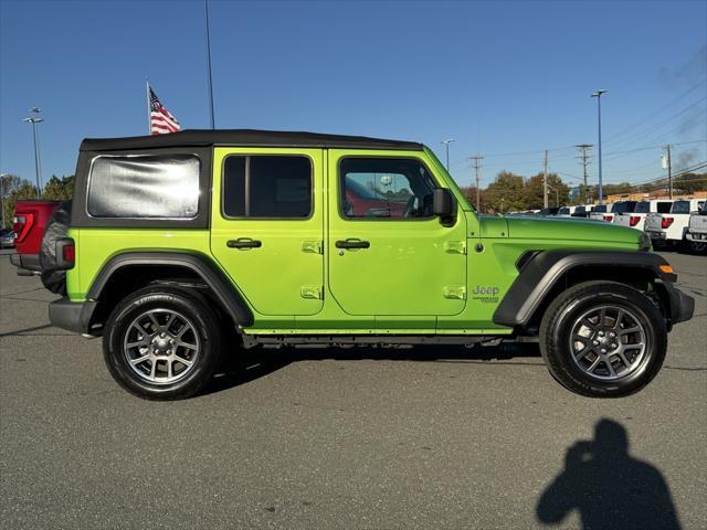 used 2020 Jeep Wrangler Unlimited car, priced at $28,219