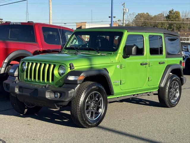 used 2020 Jeep Wrangler Unlimited car, priced at $28,219