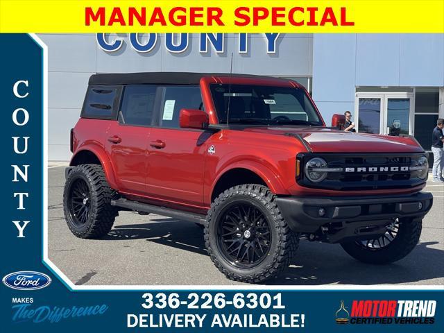 new 2023 Ford Bronco car, priced at $58,500