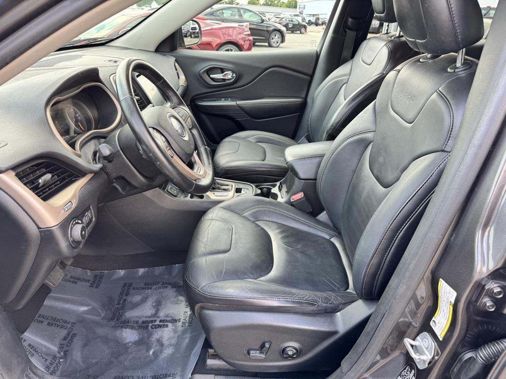used 2017 Jeep Cherokee car, priced at $12,350