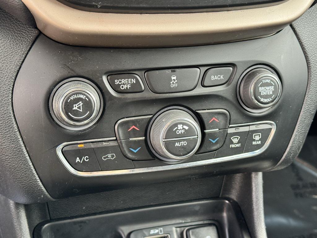 used 2017 Jeep Cherokee car, priced at $12,350