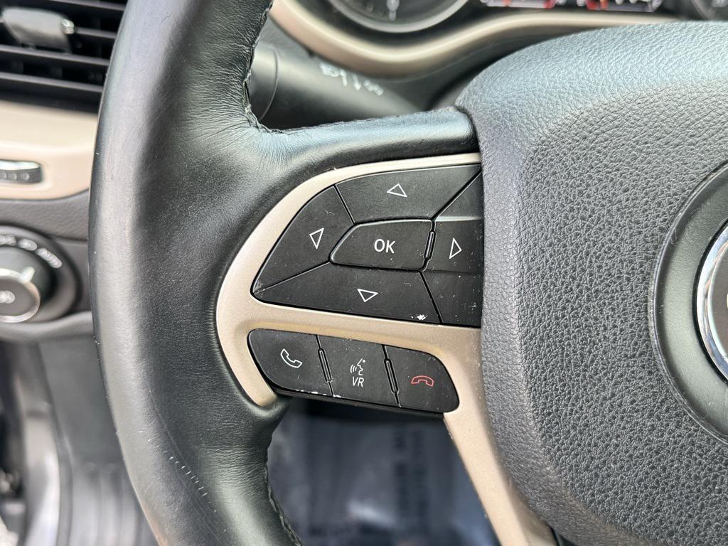 used 2017 Jeep Cherokee car, priced at $12,350