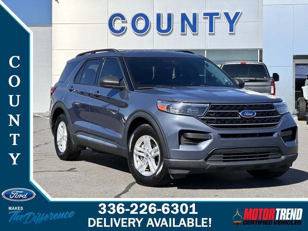 used 2021 Ford Explorer car, priced at $23,106
