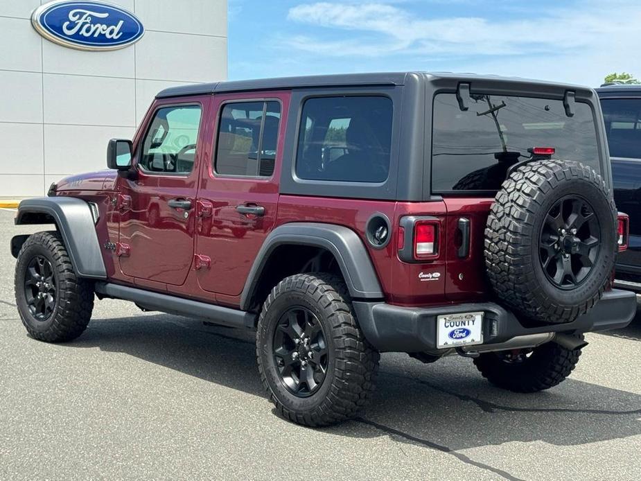 used 2021 Jeep Wrangler Unlimited car, priced at $35,355