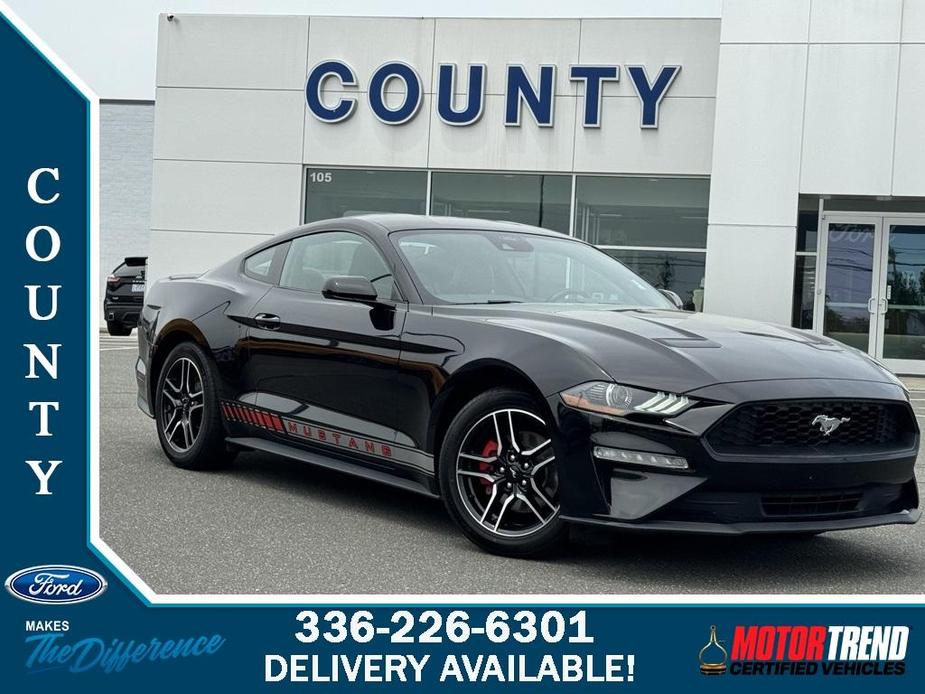 used 2022 Ford Mustang car, priced at $27,679