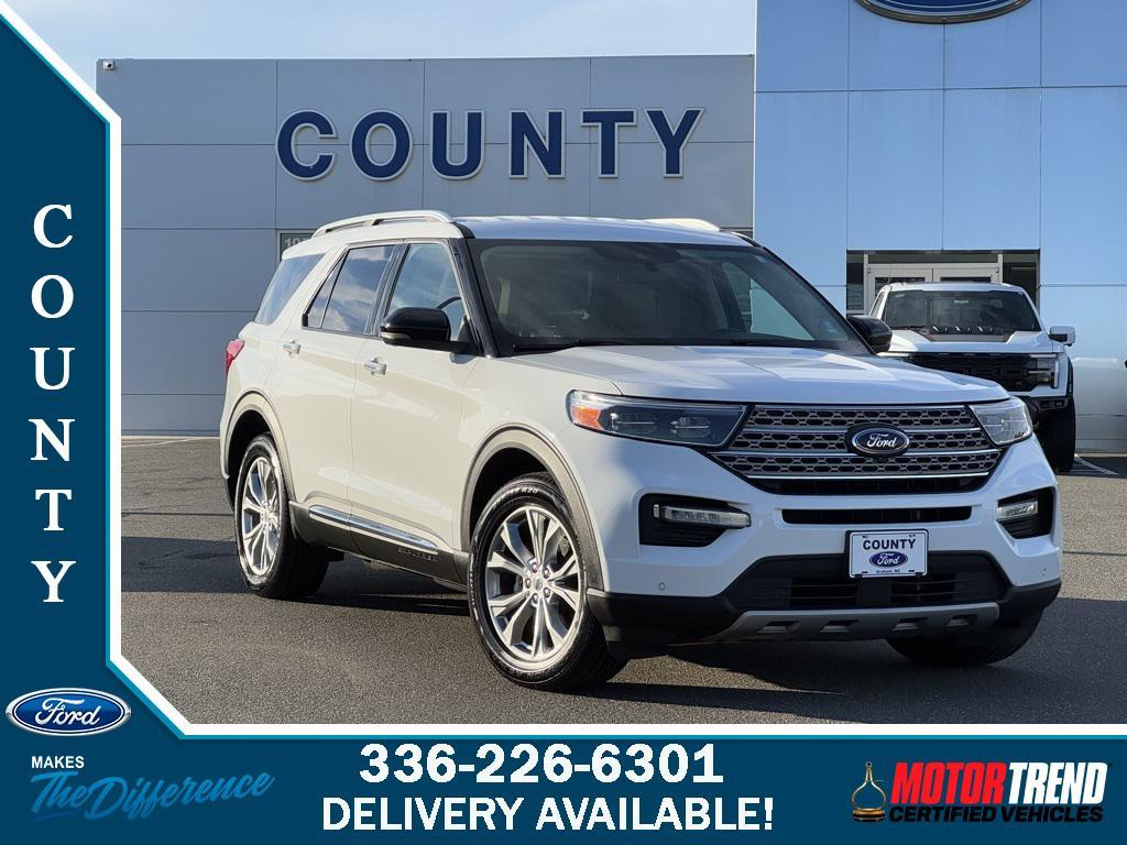 used 2021 Ford Explorer car, priced at $19,998