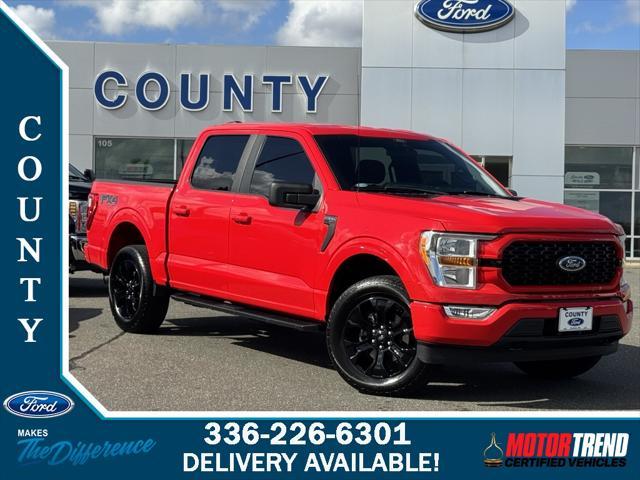 used 2021 Ford F-150 car, priced at $34,355