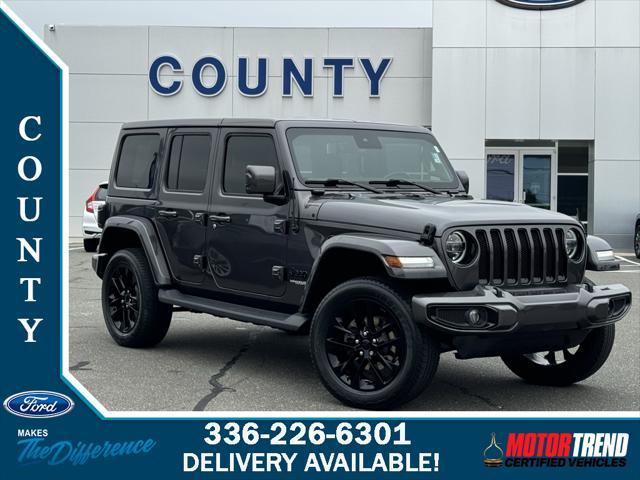 used 2020 Jeep Wrangler Unlimited car, priced at $37,364