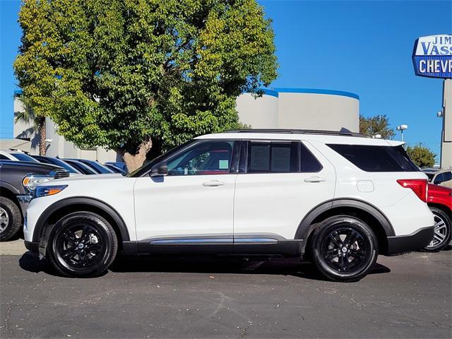 used 2021 Ford Explorer car, priced at $25,155