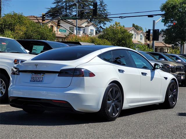 used 2022 Tesla Model S car, priced at $54,347