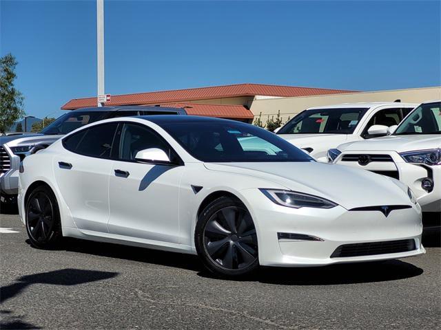 used 2022 Tesla Model S car, priced at $54,347