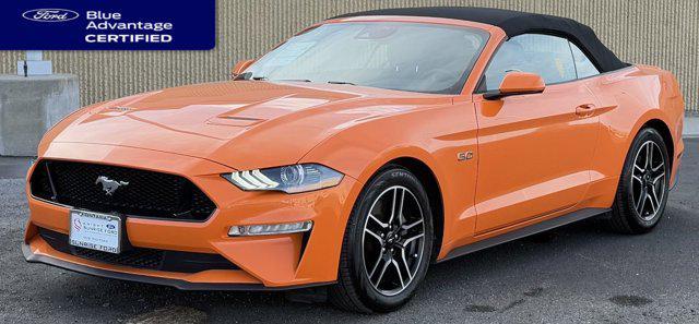 used 2021 Ford Mustang car, priced at $32,700