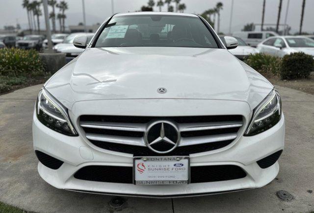 used 2021 Mercedes-Benz C-Class car, priced at $25,500