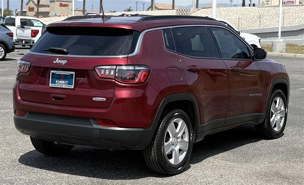 used 2022 Jeep Compass car, priced at $19,000