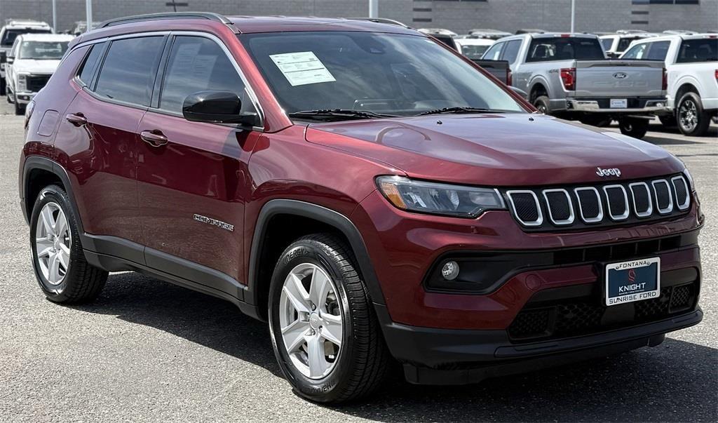 used 2022 Jeep Compass car, priced at $19,000