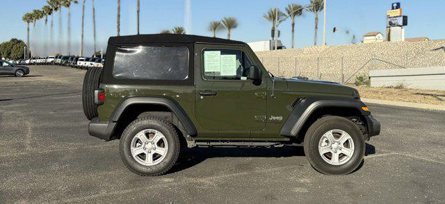 used 2021 Jeep Wrangler car, priced at $26,100