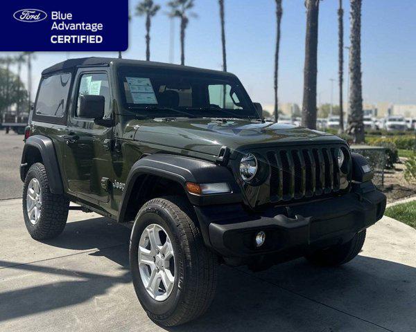 used 2021 Jeep Wrangler car, priced at $26,800