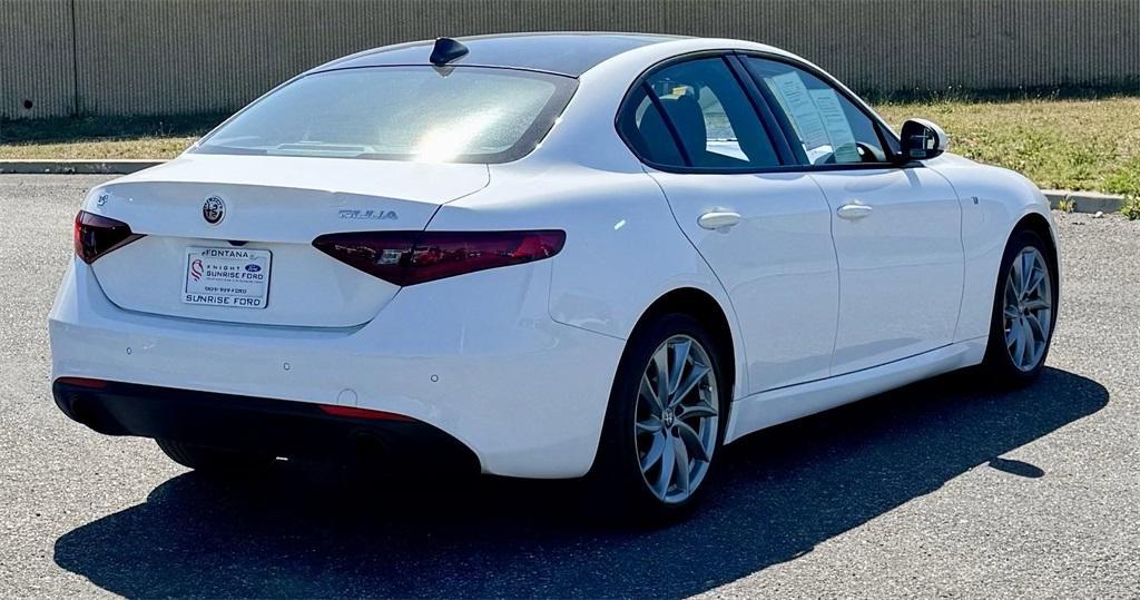 used 2022 Alfa Romeo Giulia car, priced at $27,400
