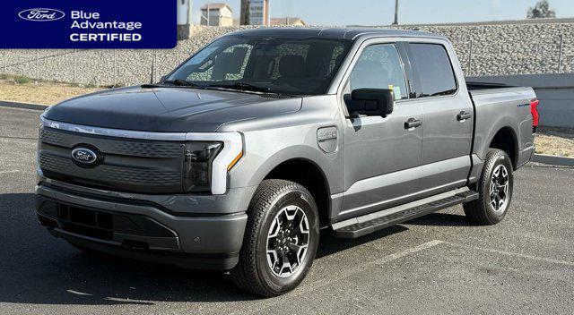 used 2023 Ford F-150 Lightning car, priced at $44,200