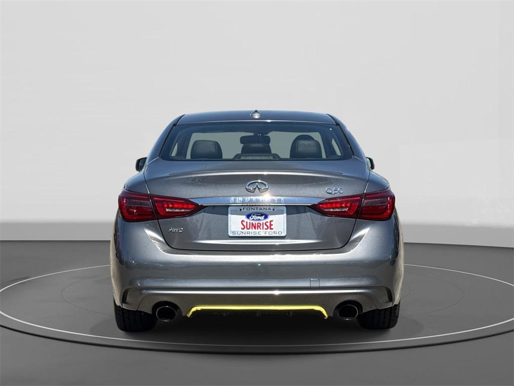 used 2020 INFINITI Q50 car, priced at $19,800
