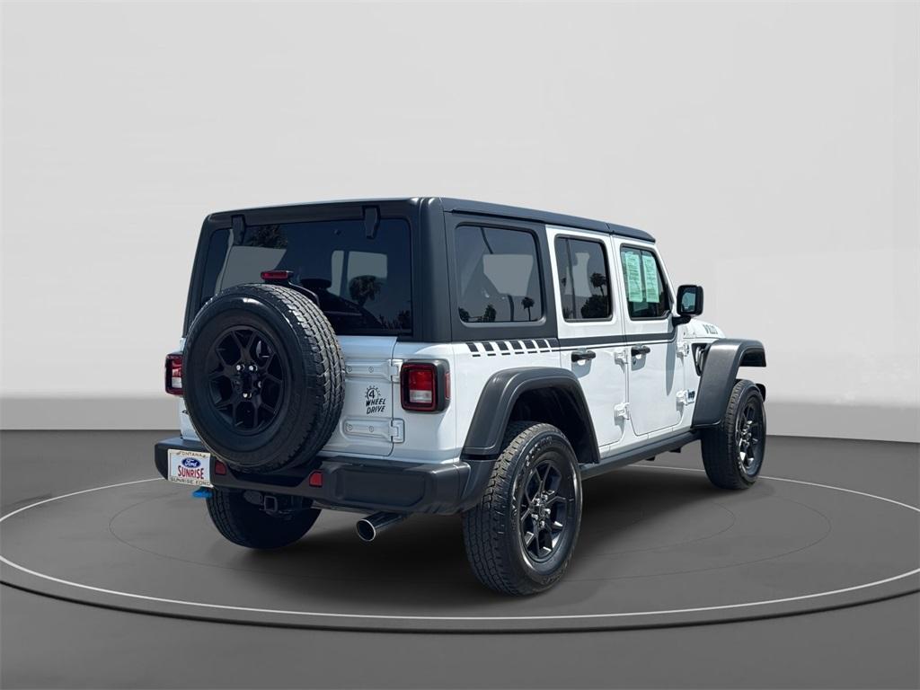 used 2024 Jeep Wrangler 4xe car, priced at $36,500