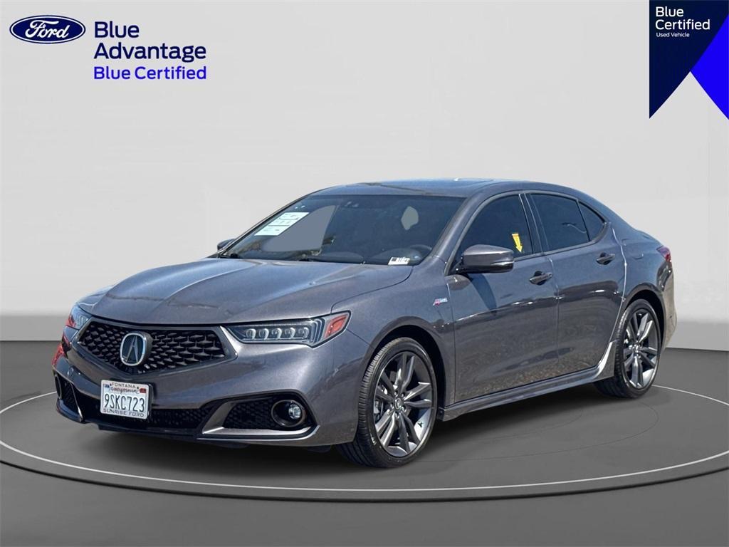 used 2019 Acura TLX car, priced at $27,700