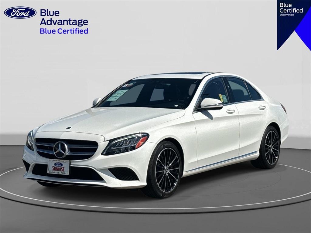 used 2021 Mercedes-Benz C-Class car, priced at $23,900