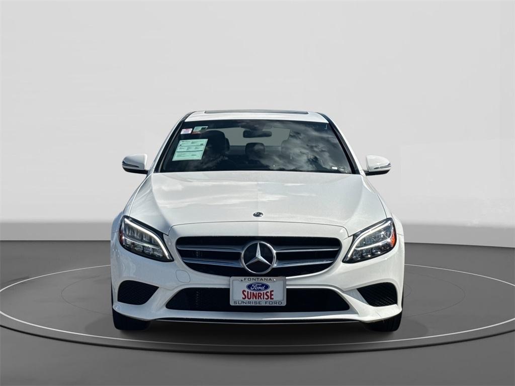 used 2021 Mercedes-Benz C-Class car, priced at $23,900