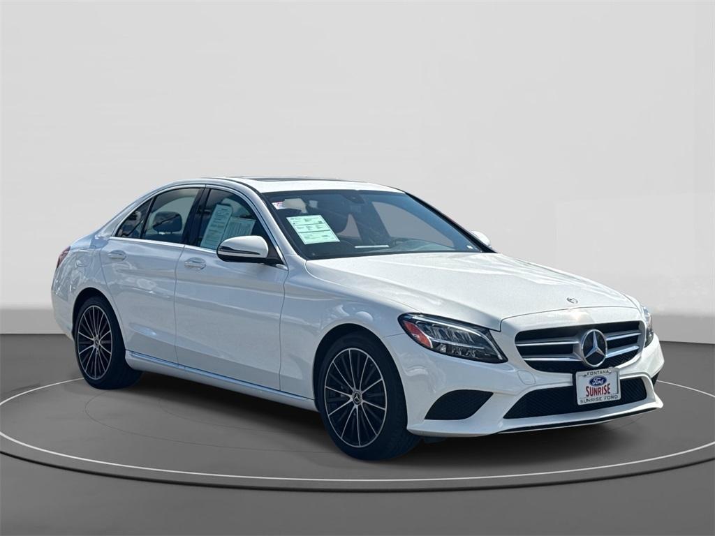 used 2021 Mercedes-Benz C-Class car, priced at $23,900
