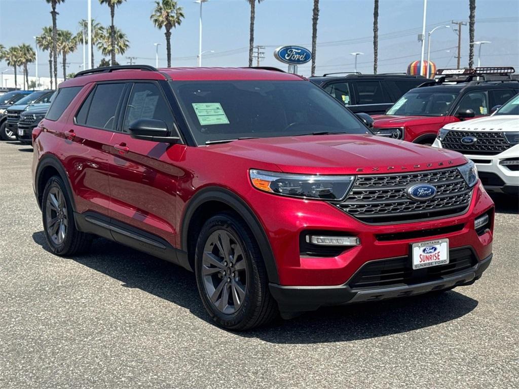 used 2022 Ford Explorer car, priced at $29,800