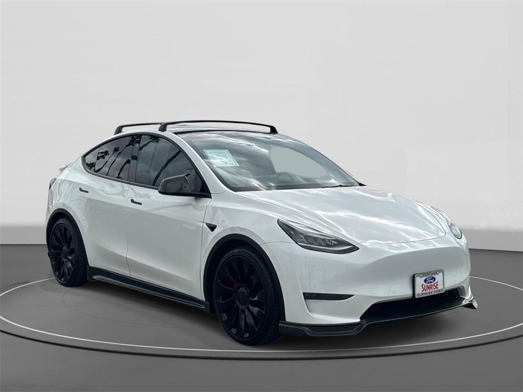 used 2021 Tesla Model Y car, priced at $23,200