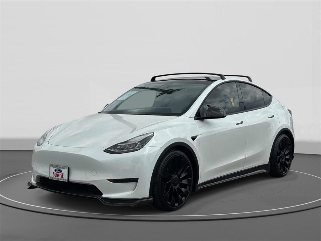 used 2021 Tesla Model Y car, priced at $23,200