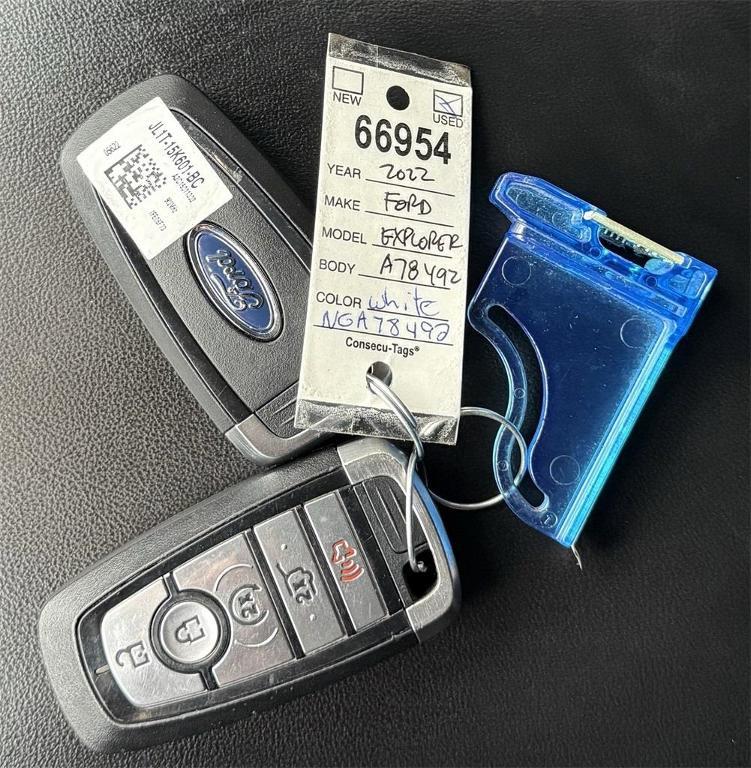 used 2022 Ford Explorer car, priced at $29,300