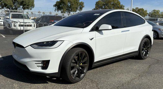 used 2020 Tesla Model X car, priced at $40,400