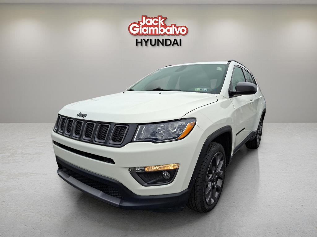 used 2021 Jeep Compass car, priced at $19,890