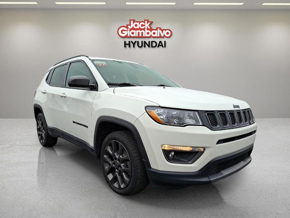 used 2021 Jeep Compass car, priced at $19,890