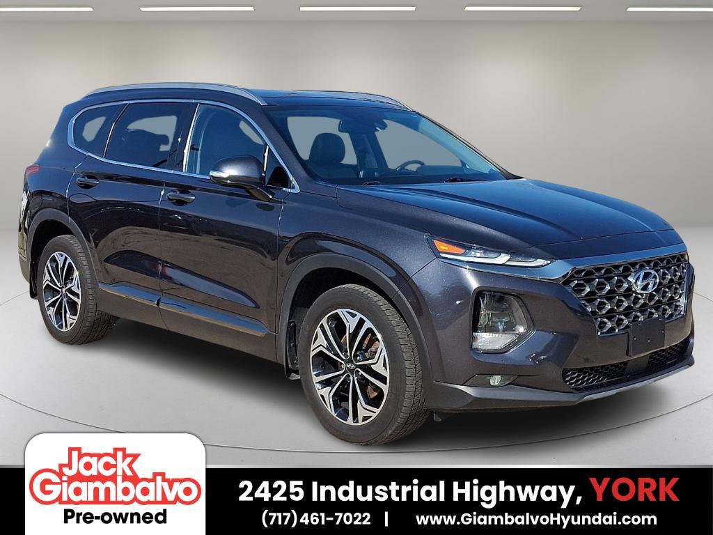 used 2020 Hyundai Santa Fe car, priced at $18,290