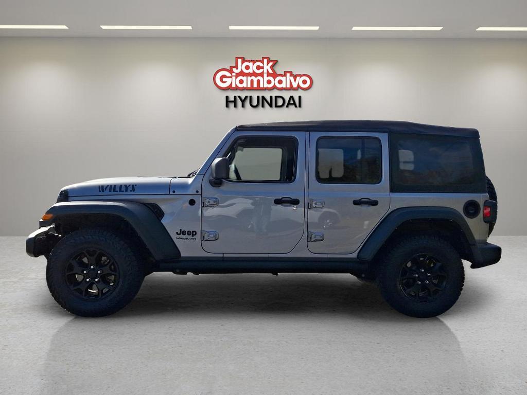 used 2021 Jeep Wrangler Unlimited car, priced at $32,990