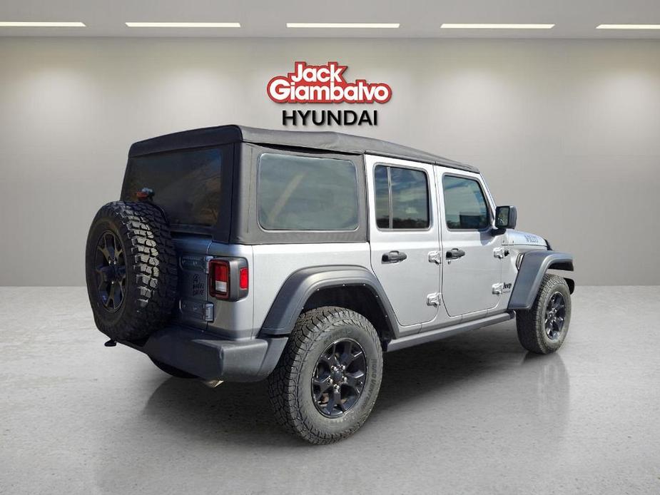 used 2021 Jeep Wrangler Unlimited car, priced at $32,990