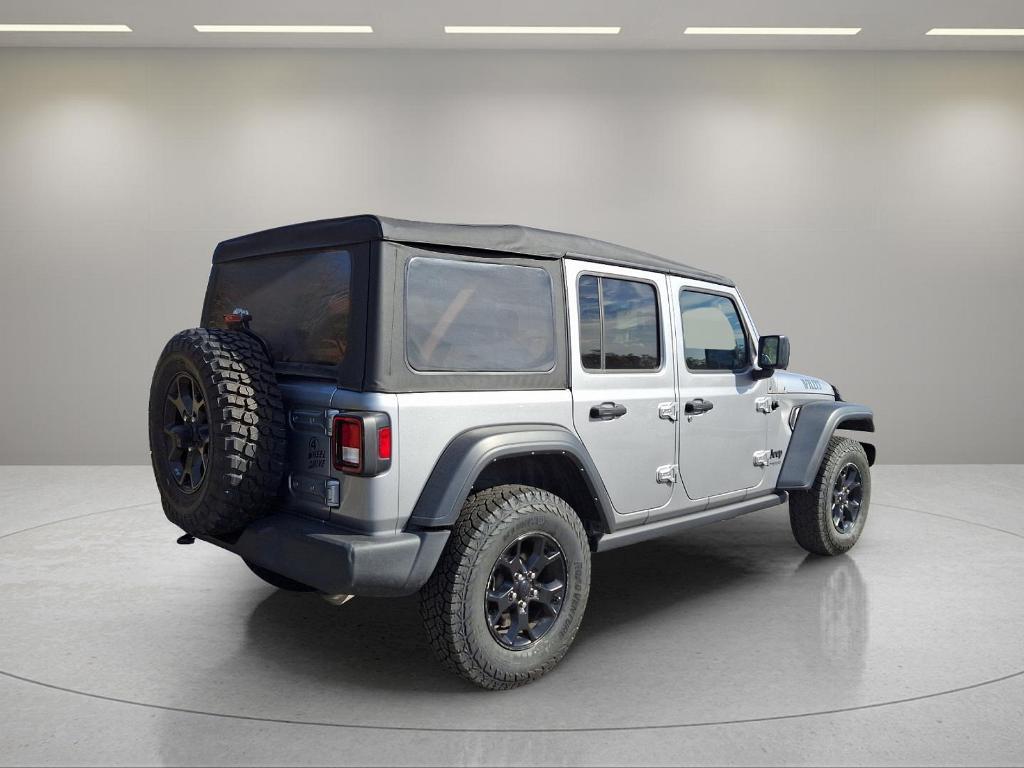 used 2021 Jeep Wrangler Unlimited car, priced at $28,990