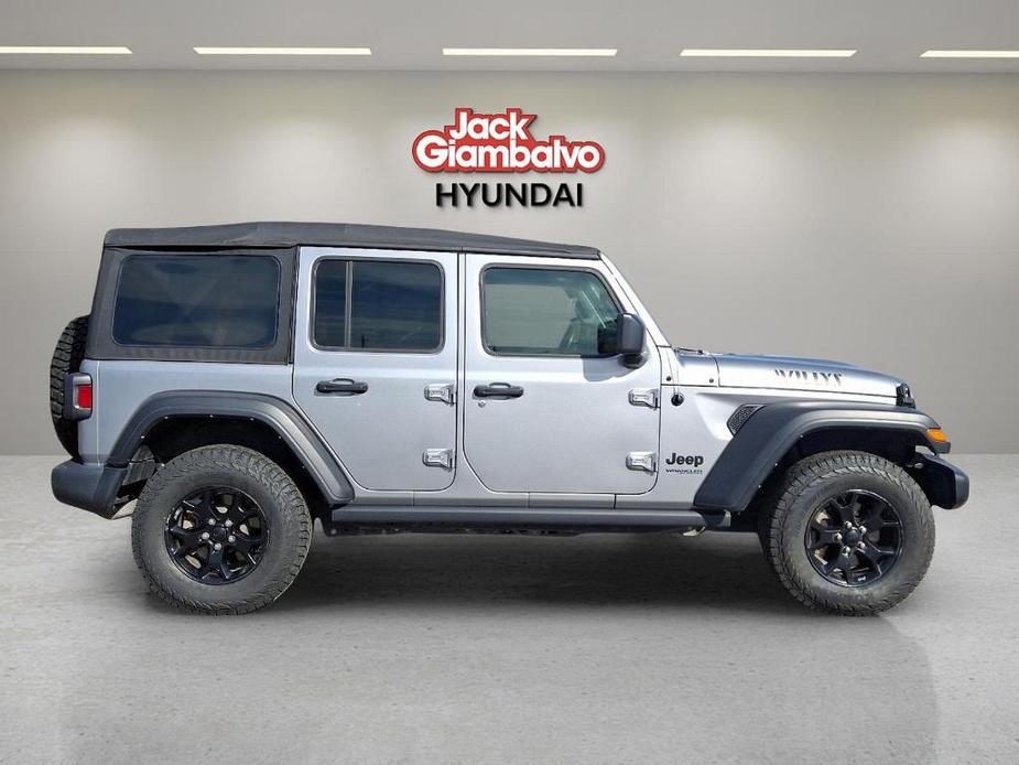 used 2021 Jeep Wrangler Unlimited car, priced at $32,990