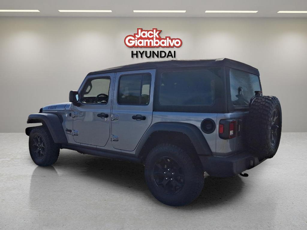 used 2021 Jeep Wrangler Unlimited car, priced at $32,990