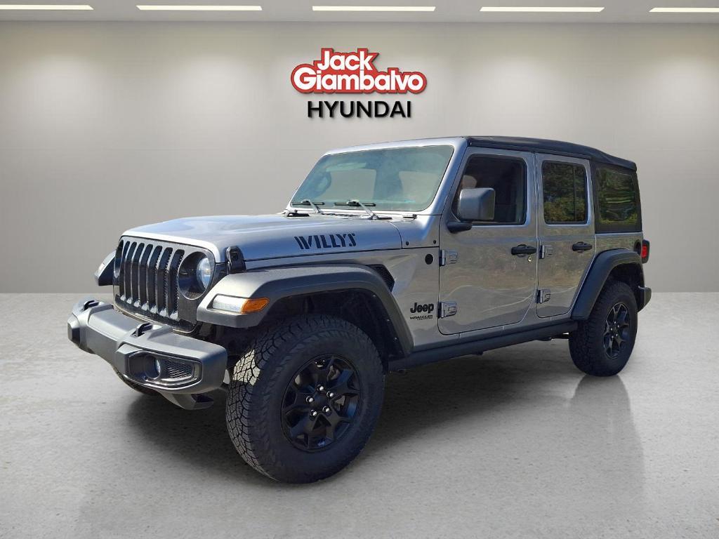 used 2021 Jeep Wrangler Unlimited car, priced at $32,990