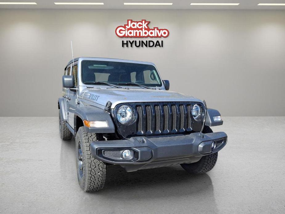 used 2021 Jeep Wrangler Unlimited car, priced at $32,990