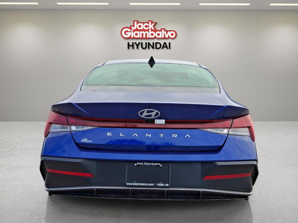 new 2025 Hyundai Elantra car, priced at $26,497