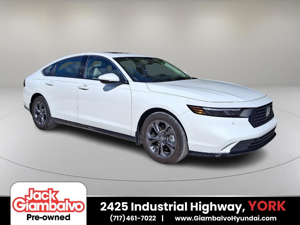 used 2024 Honda Accord Hybrid car, priced at $31,990